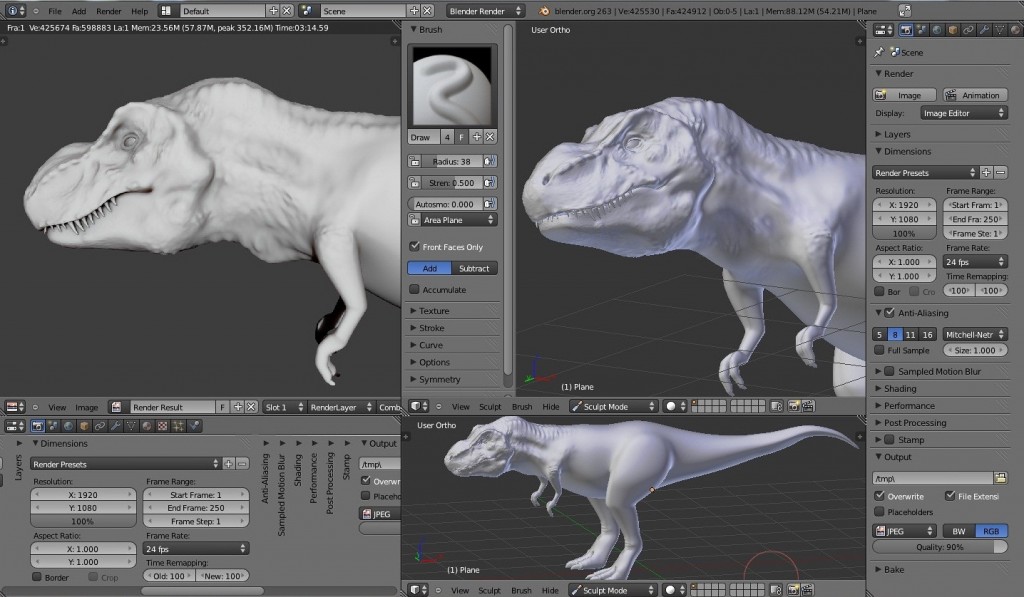 T-rex  Rig HD preview image 1
